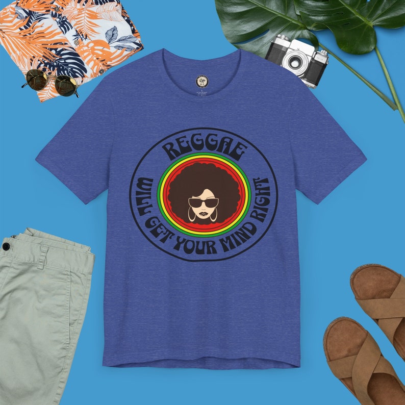 Chill Reggae Vibes: Reggae Music Lover Tee for a Mind-Boosting Experience; Sharp Image Design